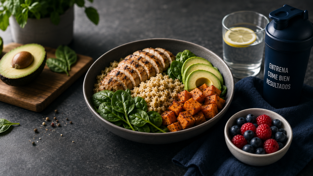 Alimentación saludable para entrenar y mejorar la recuperación