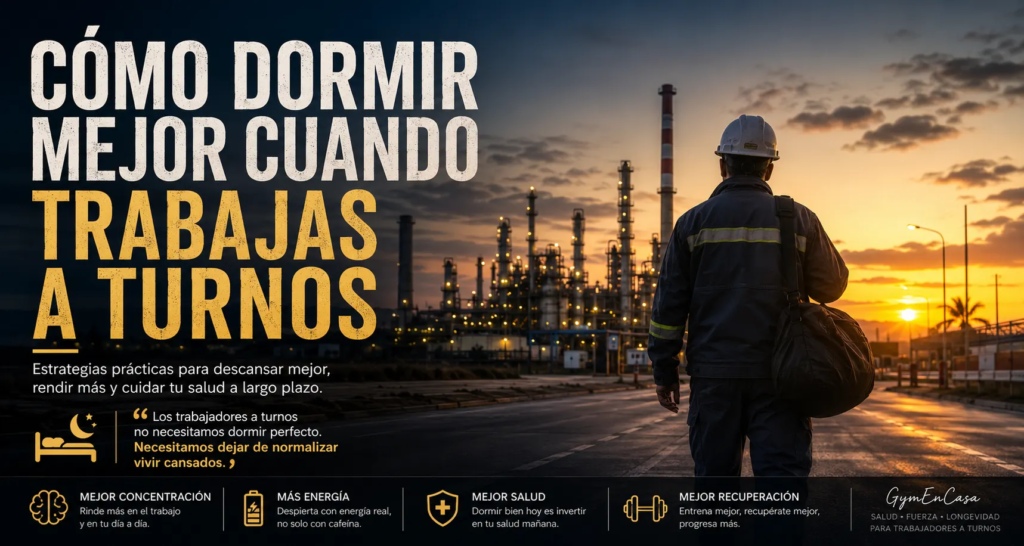 Trabajador a turnos y estrategias para dormir mejor trabajando a turnos